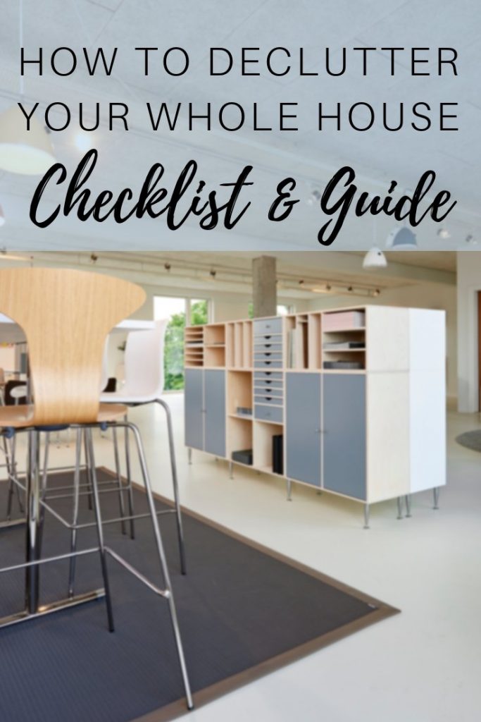 how to declutter your house