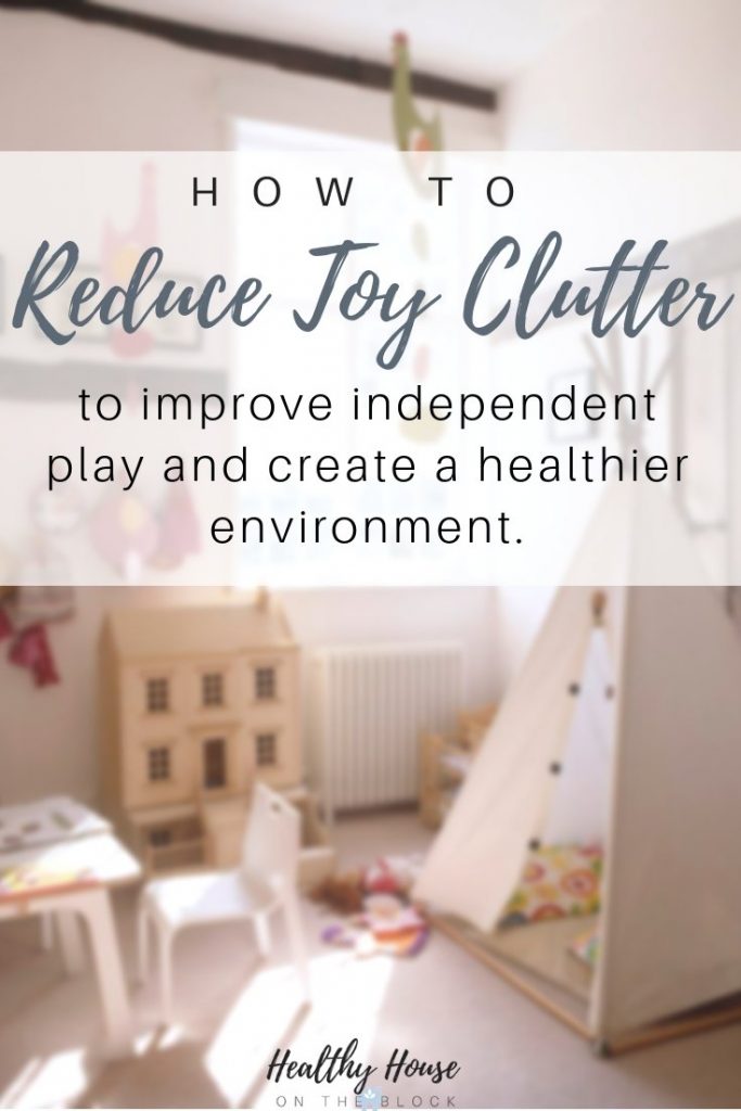 how to reduce toy clutter