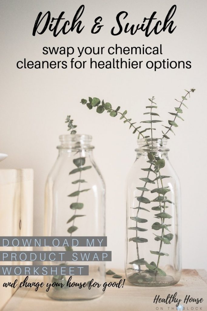 the master list for replacing your cleaning supplies and home products with toxin free options