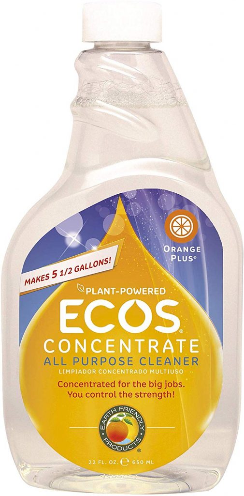 ecos concentrated green cleaning product