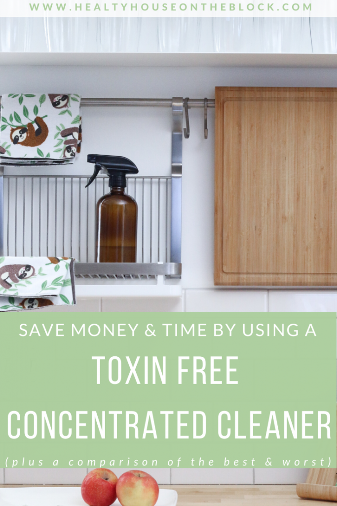 toxin free concentrated green cleaning products comparison