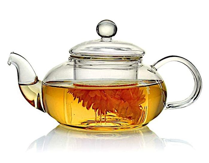 borosilicate glass tea pot toxin free