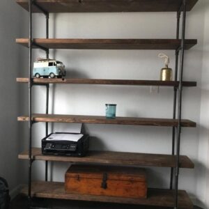 Etsy Zero VOC Bookcase with Reclaimed Wood