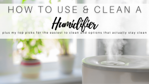 Read more about the article Why Use a Humidifier & How to Clean a Humidifier