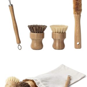 Earth's Own Natural Bamboo Dish Scrub Brush