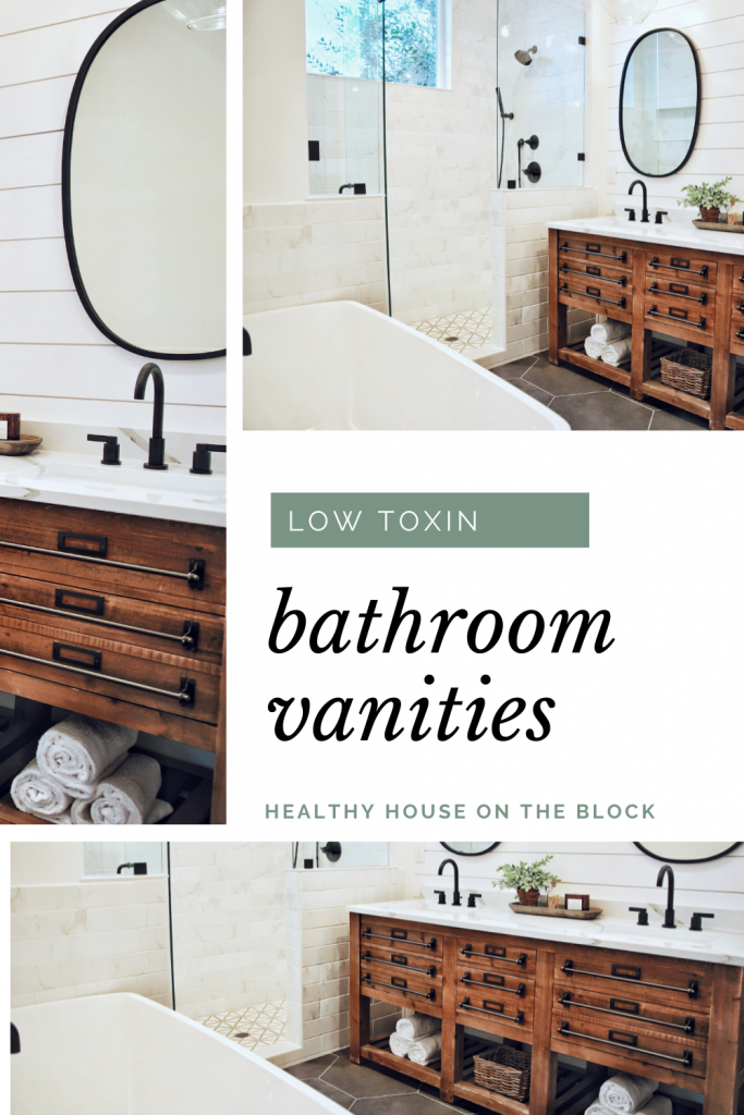 bathroom vanities that are toxin free