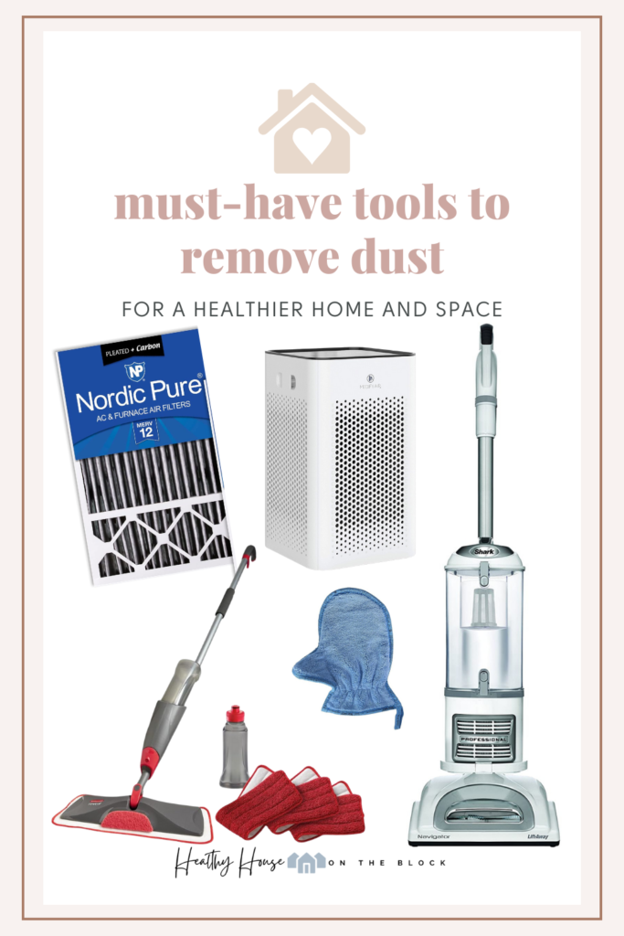 healthy living tips to remove toxic house dust
