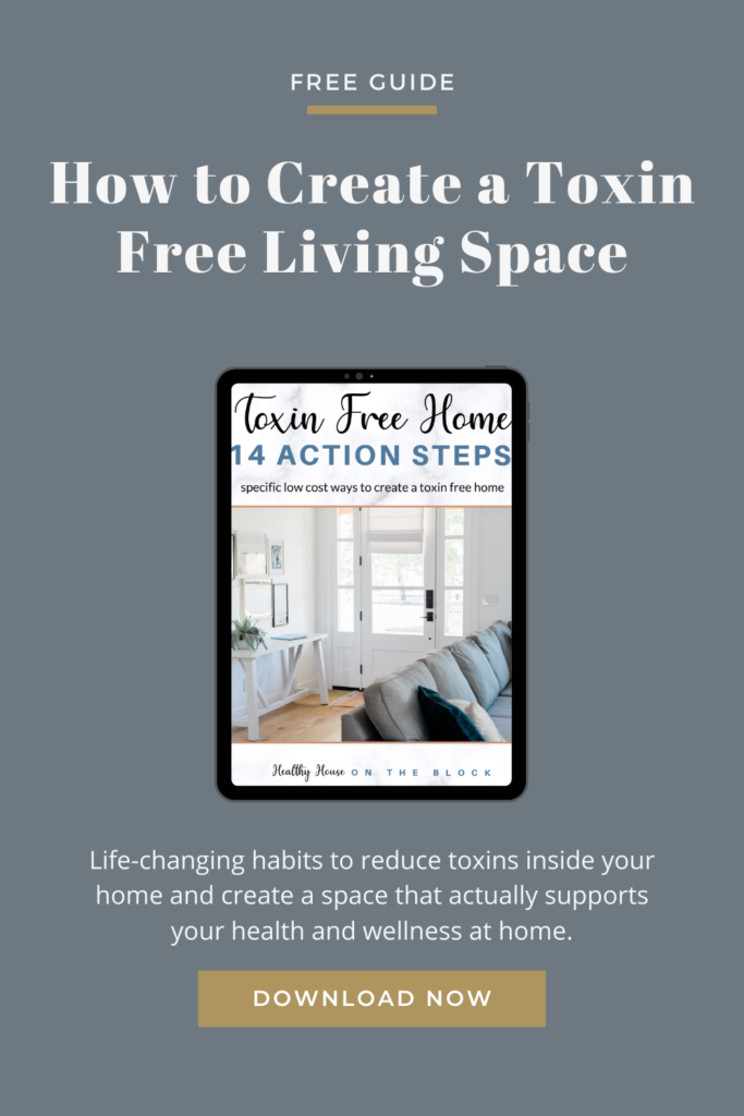 free ebook to help you reduce toxins at home