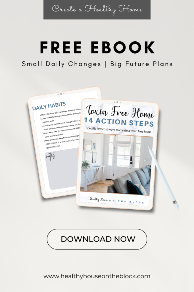 how to create a healthier home with my free ebook