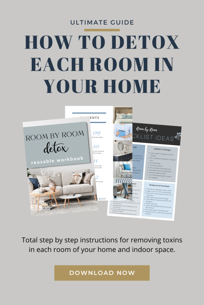 room by room detox for your healthy home
