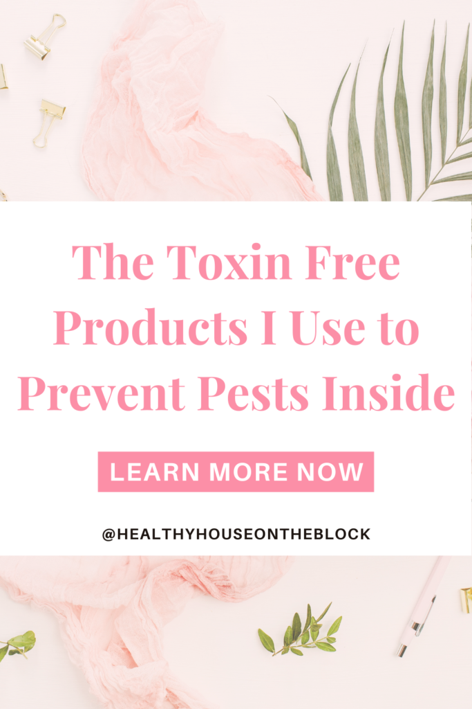 all natural toxin free bug repellent for your home