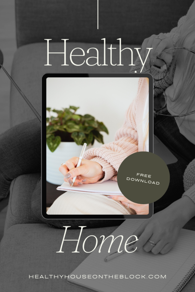 free ebook to create a healthy home