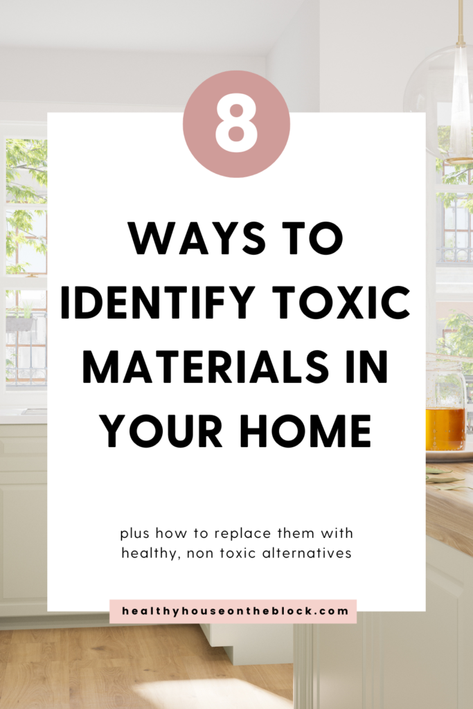 toxic materials that cause sick building syndrome that you must remove from your home