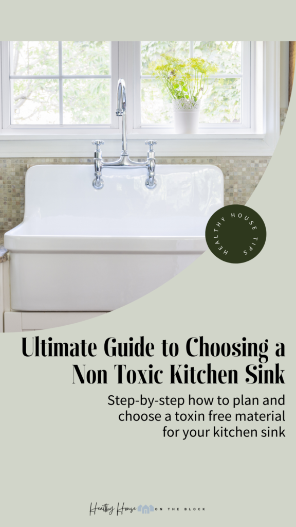 non toxic kitchen sink