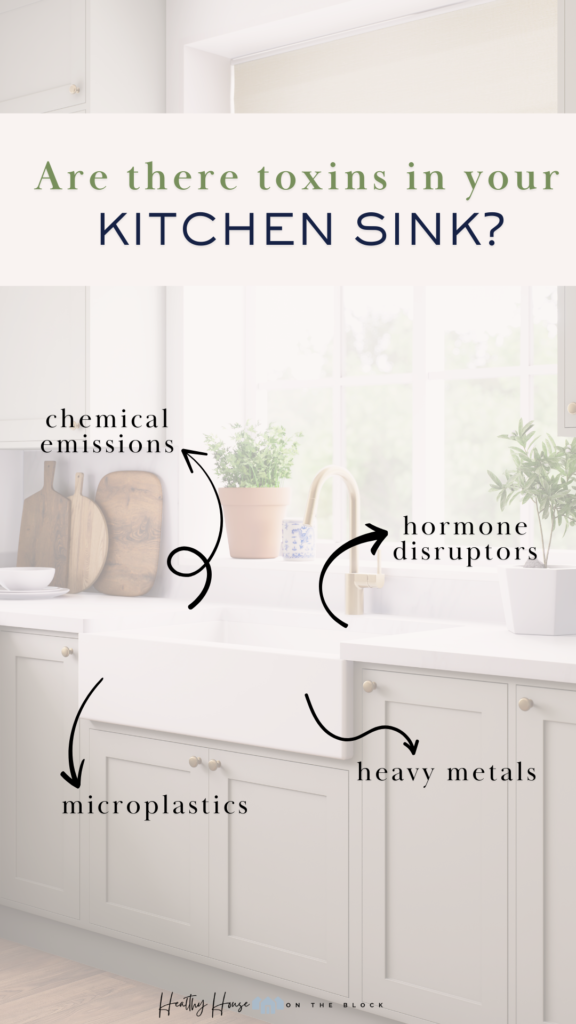 toxins in your kitchen sink