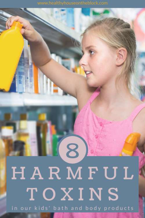 8 harmful toxins that are in your kids bath and body products and how they're affecting teen and kid health