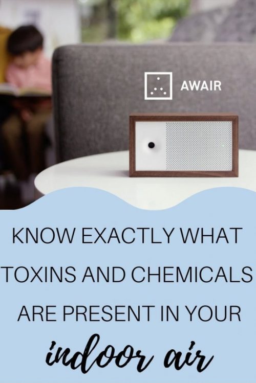 awair indoor air quality monitor to help you identify toxins and chemicals causing indoor air pollution
