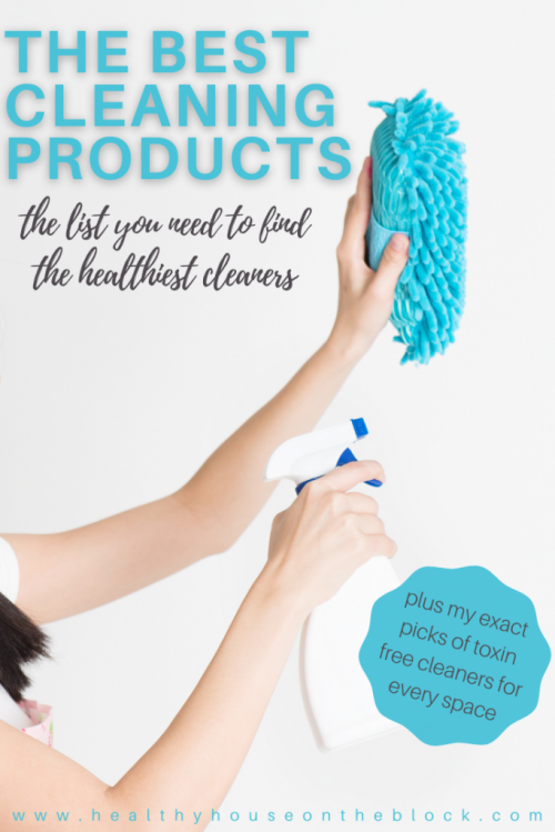 BEST CLEANING PRODUCTS_ my exact list of cleaning products that i use in my healthy house