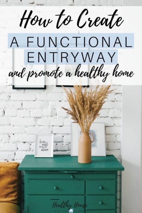 create a functional entry way to keep germs out