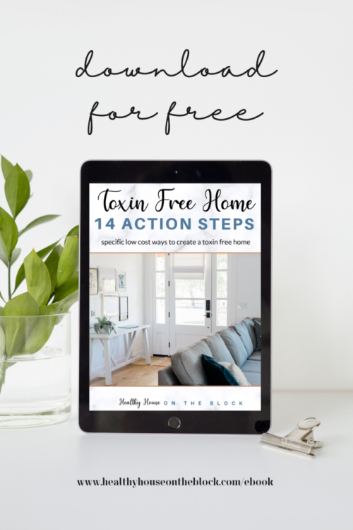amazing free resource to help you ditch toxins at home and get healthy once and for all