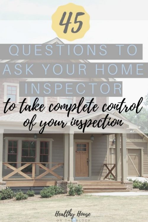 questions you must ask your home inspector