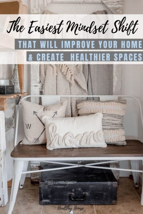 how to create a healthy  but cozy minimalist home with one simple mindset shift to being an ethical consumer