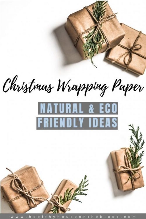natural and eco friendly christmas wrapping