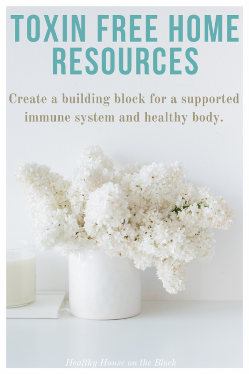 toxin free home resources for every family to create a healthy home to support a healthy body and immune system